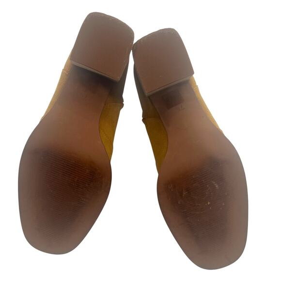 Madewell Suede Bryce Chelsea Boots tan sz 7 - Picture 5 of 7